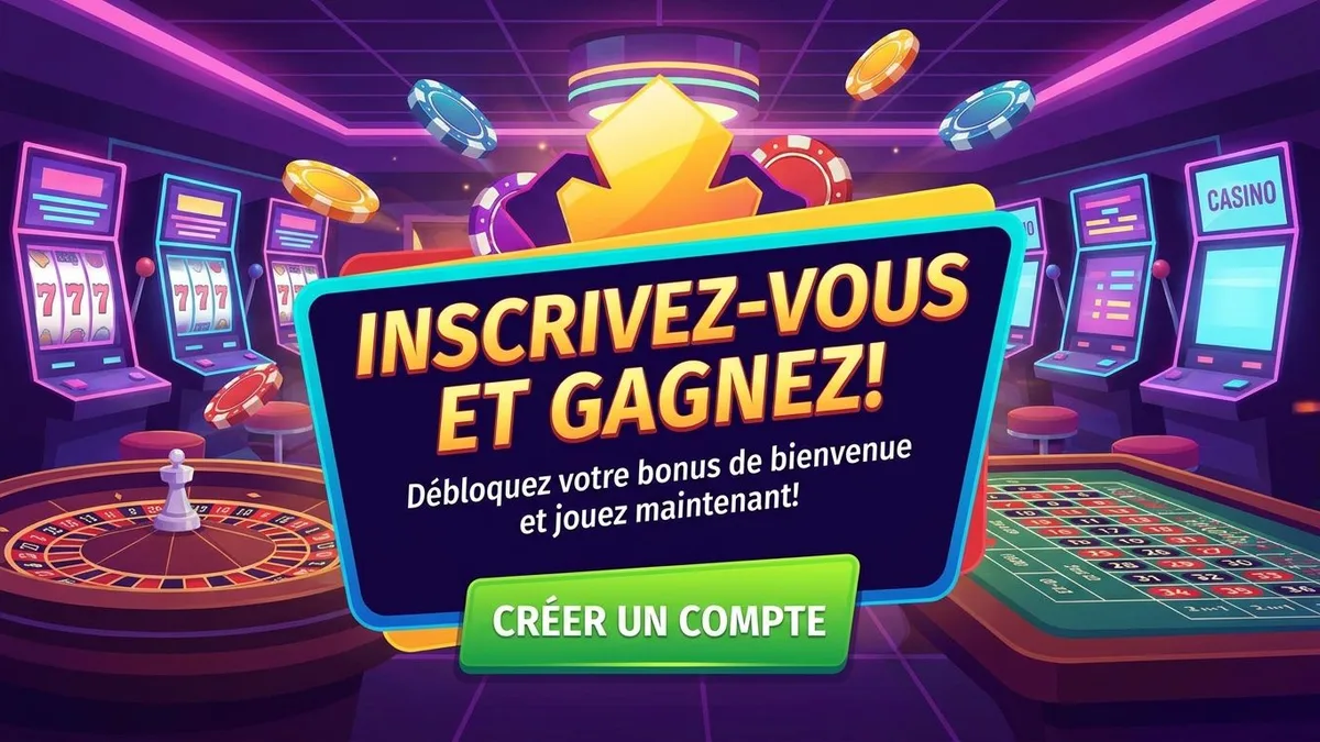 Inscription avec bonus